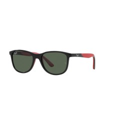 Ray-ban Junior RJ 9077S - 713171 Black On Red
