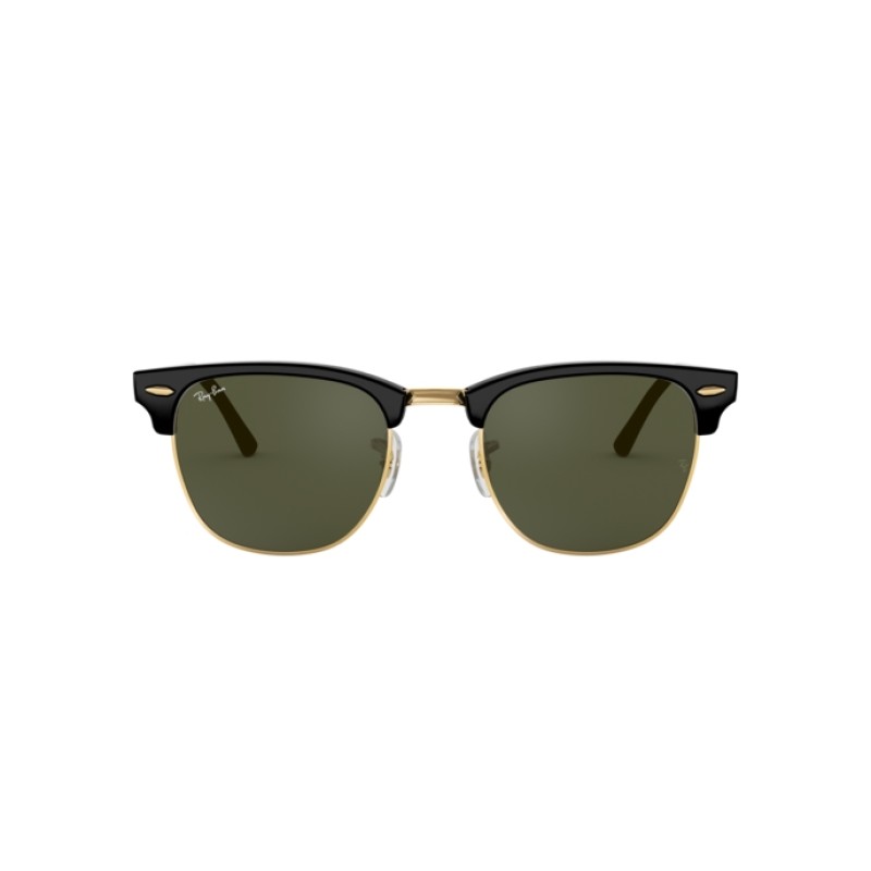 Ray-ban RB 3016 Clubmaster W0365 Black On Gold