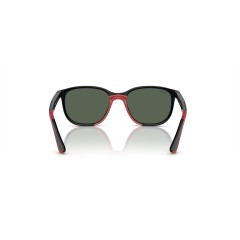 Ray-Ban Junior RJ 9078S - 713171 Black On Red