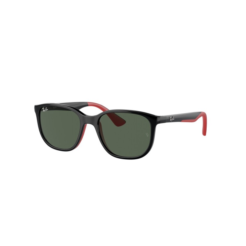Ray-Ban Junior RJ 9078S - 713171 Black On Red