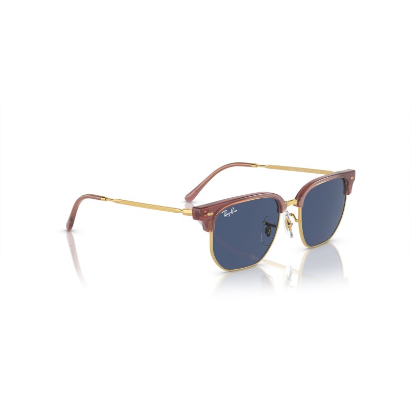 Ray-Ban Junior RJ 9116S Junior New Clubmaster 715680 Opal Pink On Gold
