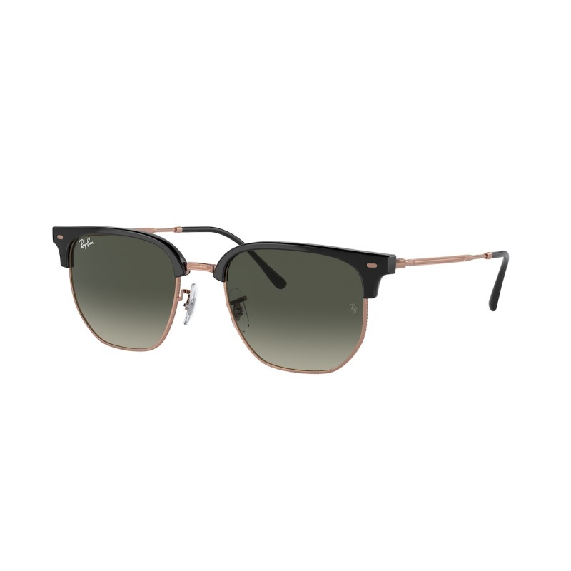 Ray-Ban RB 4416 New Clubmaster 672071 Dark Grey On Rose Gold