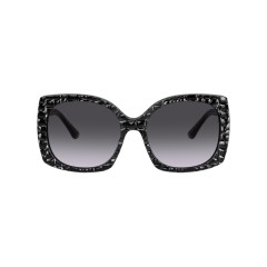 Dolce & Gabbana DG 4385 - 32888G Black Texture Cocco