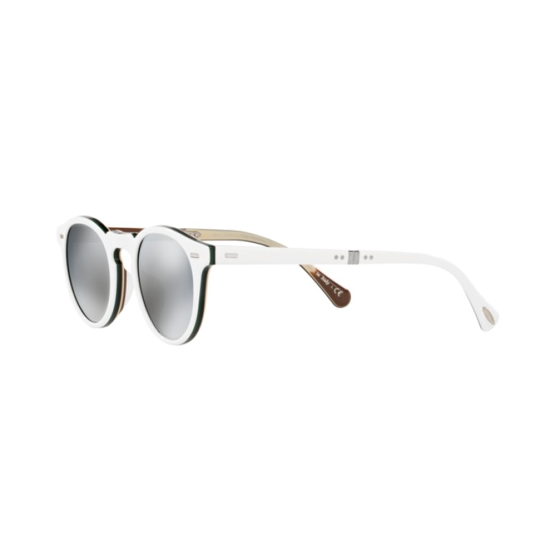 Oliver Peoples OV 5456SU Gregory Peck 1962 168740 White Green Black Ivory Brown