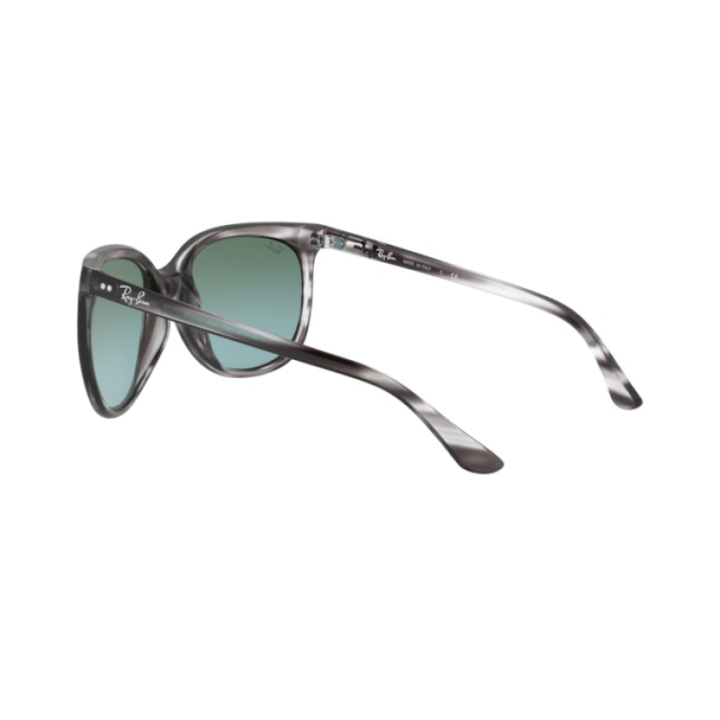 Ray-Ban RB 4126 Cats 1000 6430T6 Stripped Grey Havana