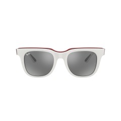 Ray-Ban RB 4368 - 65196G White Black Red