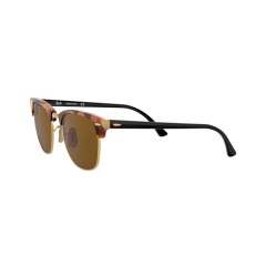 Ray-Ban RB 3016 Clubmaster 1160 Spotted Brown Havana
