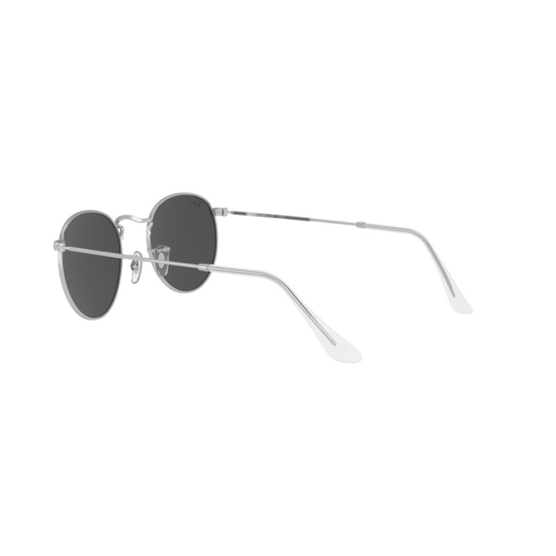 Ray-Ban RB 3447 Round Metal 9198B1 Silver