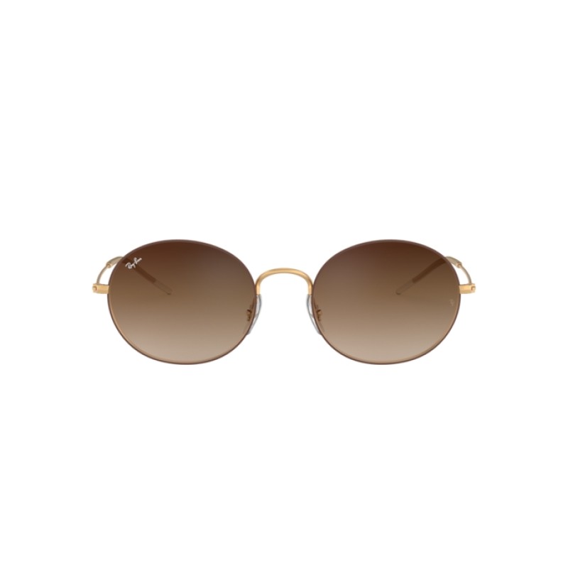 Ray-Ban RB 3594 - 9115S0 Rubber Gold On Brown