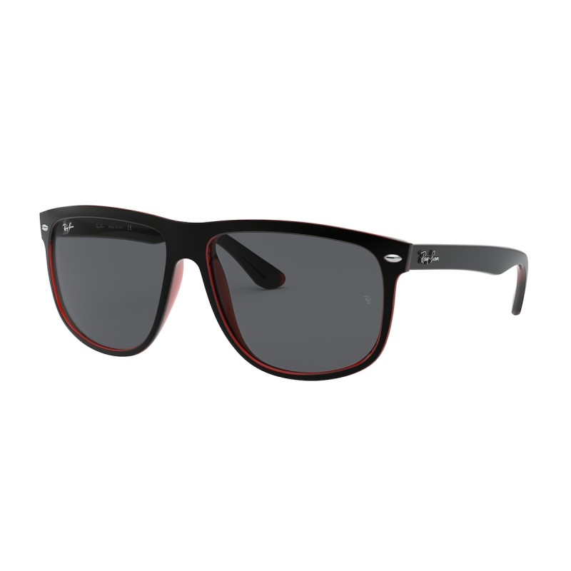 Ray-Ban RB 4147 Rb4147 617187 Top Mat Black On Red Trasp