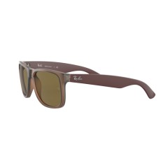Ray-Ban RB 4165 Justin 651073 Rubber Transparent Light Brown