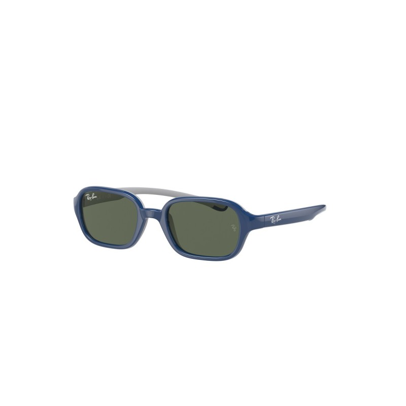 Ray-Ban Junior RJ 9074S - 709671 Blue On Rubber Grey