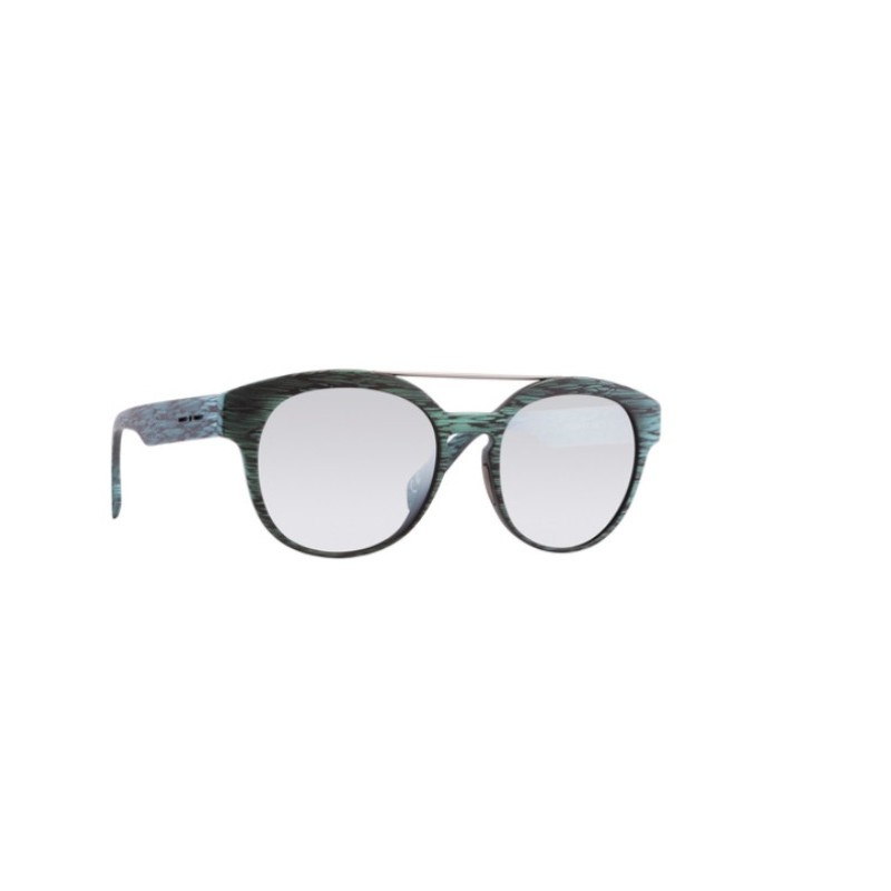 Italia Independent Sunglasses I-PLASTIK - 0900.BHS.032 Multicolor Green