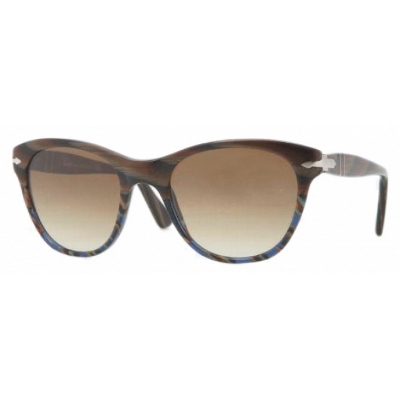 Persol PO 2990S 964-51 Horn Brown A Strips