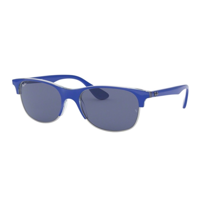 Ray-Ban RB 4319 - 640976 Top Light Blue On Trasp Blue