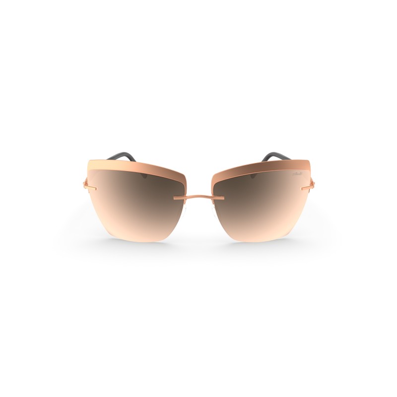 Silhouette 8189 Accent Shades Sarria 3530 Rosegold - Brown
