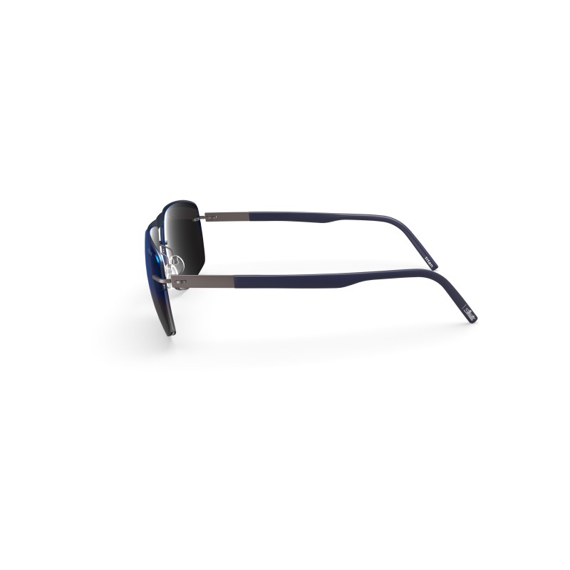 Silhouette 8738 Accent Shades Pedralbes 4540 Navy Blue