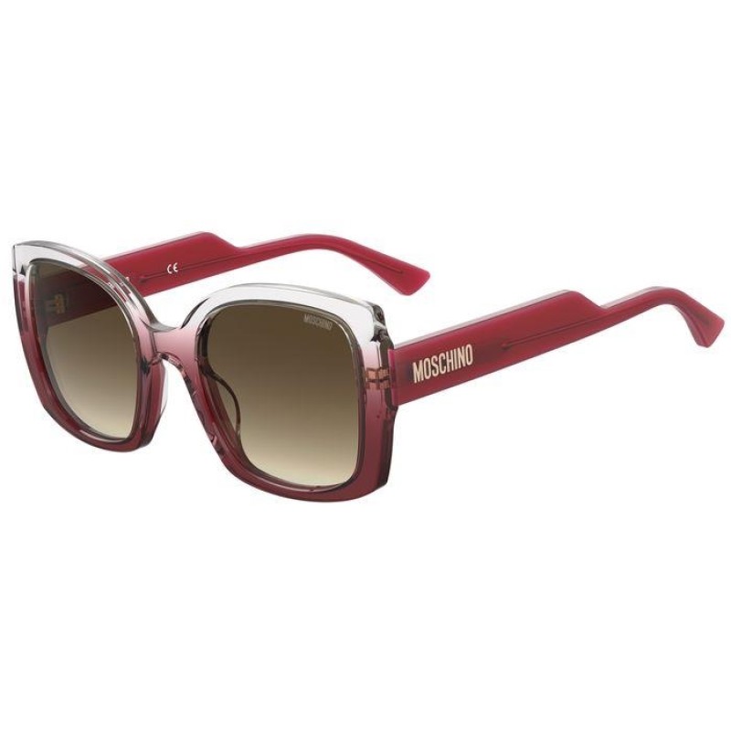 Moschino MOS124/S - 6XQ HA Crystal Red