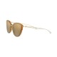 Giorgio Armani AR 8123 - 57796H Striped Brown | Sunglasses Woman