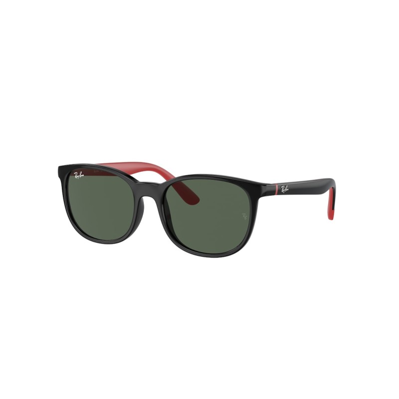 Ray-Ban Junior RJ 9079S - 713171 Black On Red
