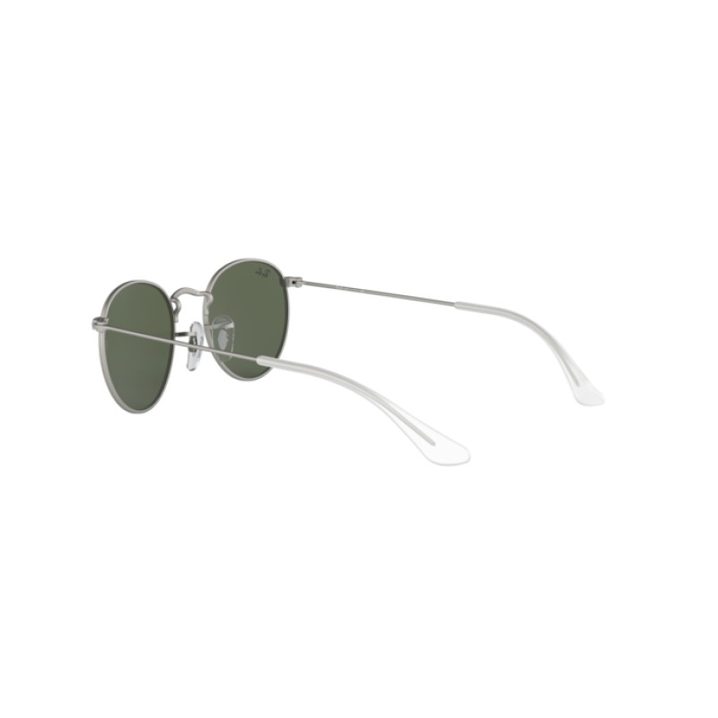 Ray-Ban Junior RJ 9547S Junior Round 277/71 Top Rubber Black On Silver