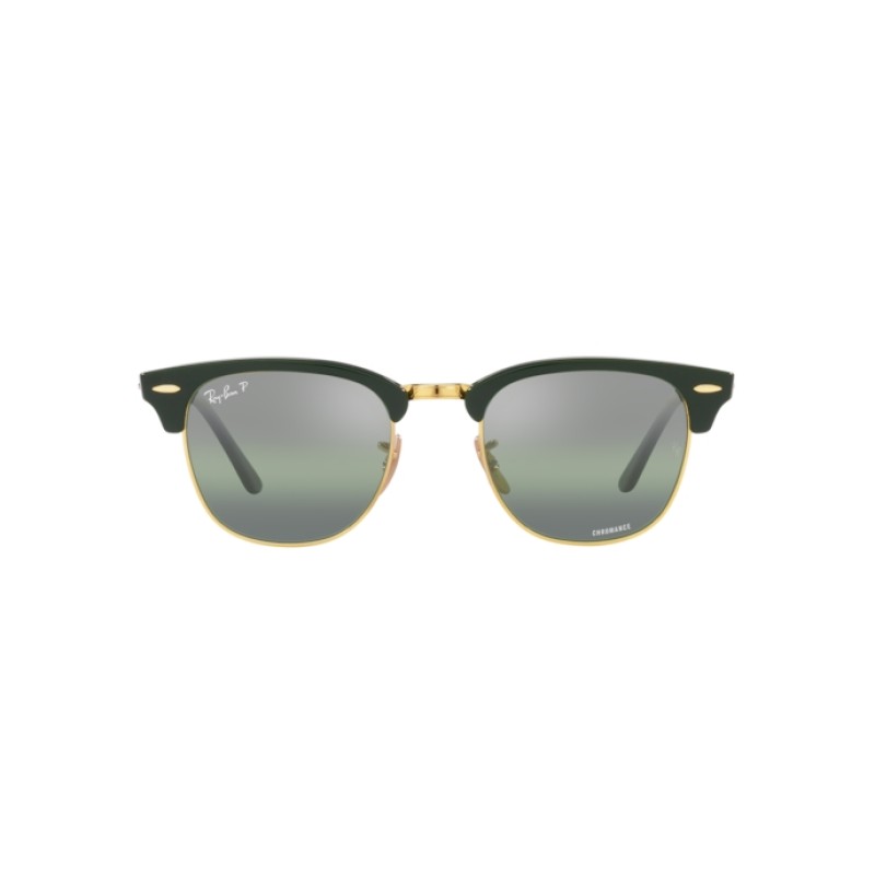 Ray-Ban RB 3016 Clubmaster 1368G4 Green On Gold
