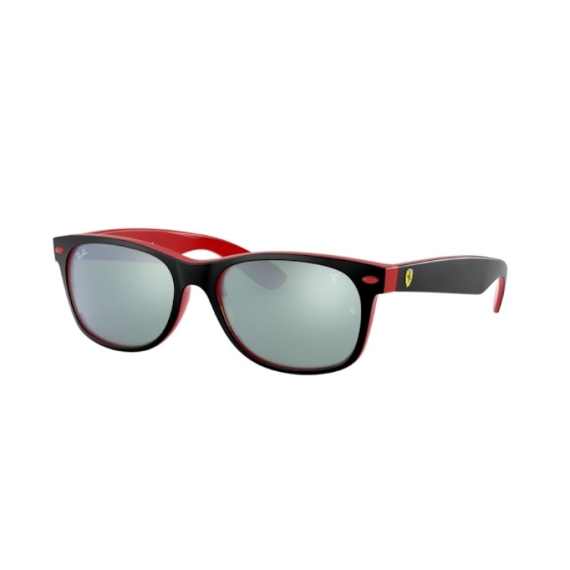 Ray-Ban RB 2132M - F63830 Top Matte Black On Red