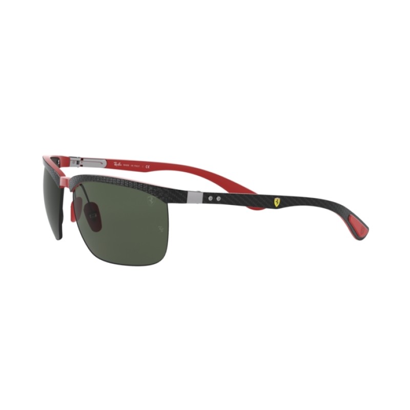 Ray-Ban RB 8324M - F05071 Dk Carbon On Rubber Red Ferrar