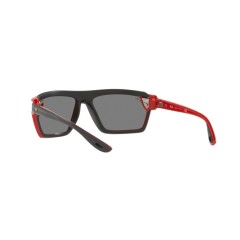 Ray-Ban RB 4370M - F6236G Red On Rubber Black