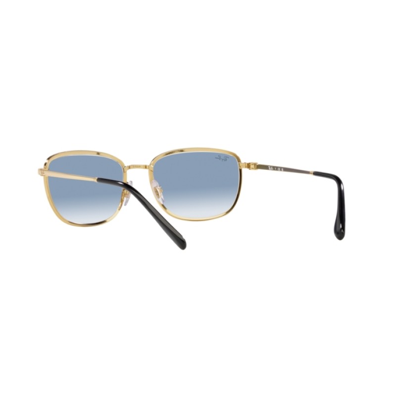 Ray-ban RB 3705 - 90003F Black On Gold