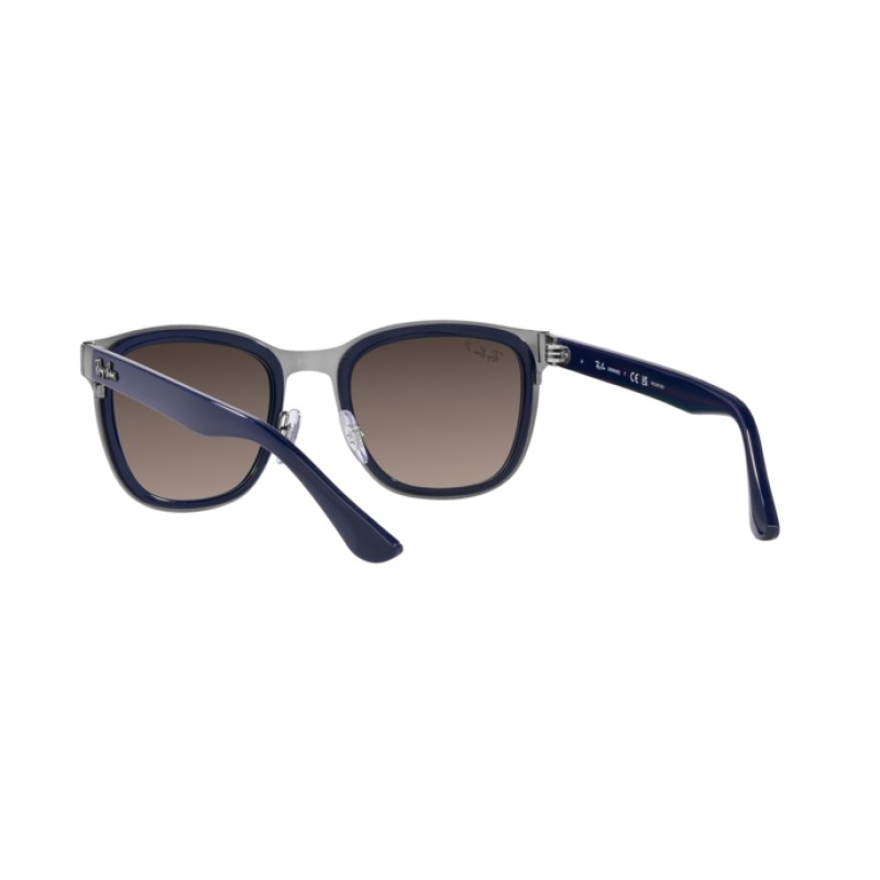 Ray-ban RB 3709 Clyde 004/5J Blue On Gunmetal