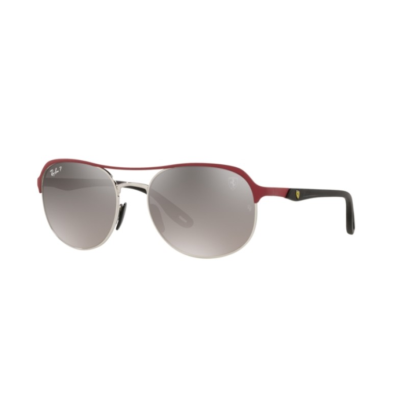 Ray-Ban RB 3685M - F0455J Red On Silver