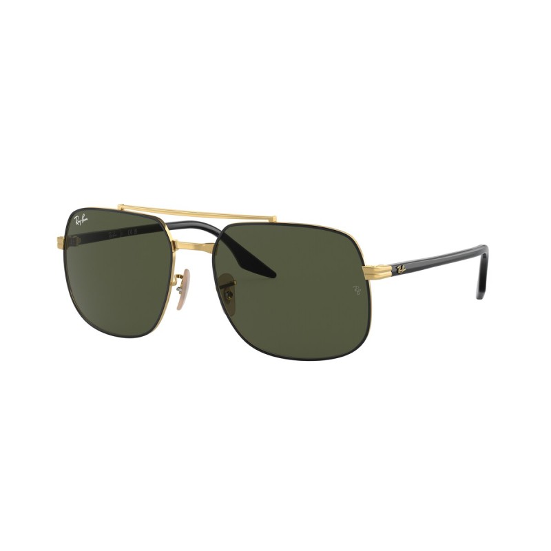 Ray-Ban RB 3699 - 900031 Black On Gold