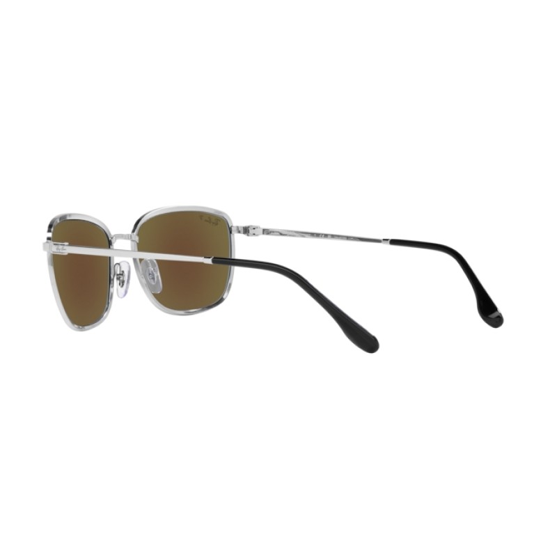 Ray-ban RB 3705 - 91444L Black On Silver