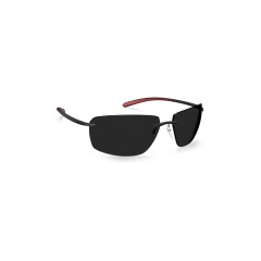 Silhouette 8727 Streamline Collection Biscayne Bay 9040 Black - Racing Red