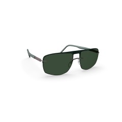 Silhouette 8738 Accent Shades Pedralbes 5040 Emerald Green