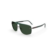 Silhouette 8738 Accent Shades Pedralbes 5040 Emerald Green
