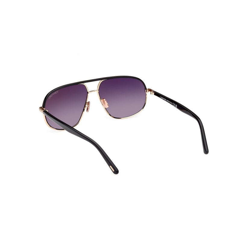 Tom Ford FT 1019 MAXWELL - 28B Shiny Rose Gold