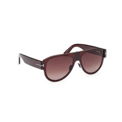 Tom Ford FT 1074 LYLE-02 - 48T Shiny Dark Brown