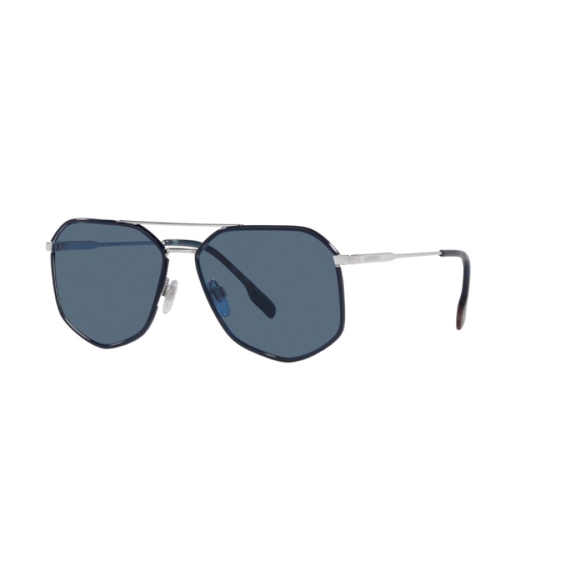Burberry BE 3139 Ozwald 100580 Silver Blue