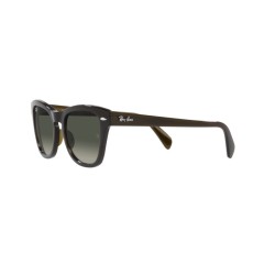Ray-Ban RB 0707S - 664271 Transparent Olive Green