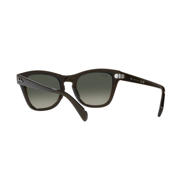 Ray-Ban RB 0707S - 664271 Transparent Olive Green