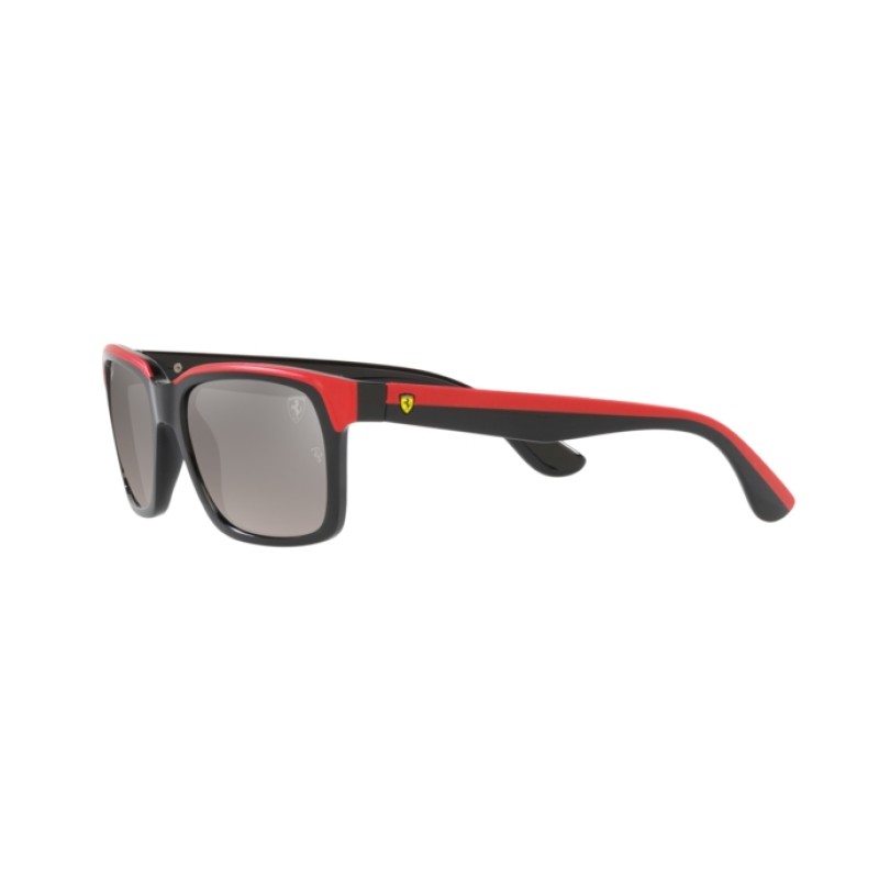 Ray-Ban RB 4393M - F6015J Black On Red