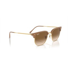 Ray-Ban RB 4416 New Clubmaster 672151 Beige On Gold