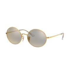 Ray-Ban RB 1970 Oval 001/B3 Shiny Gold