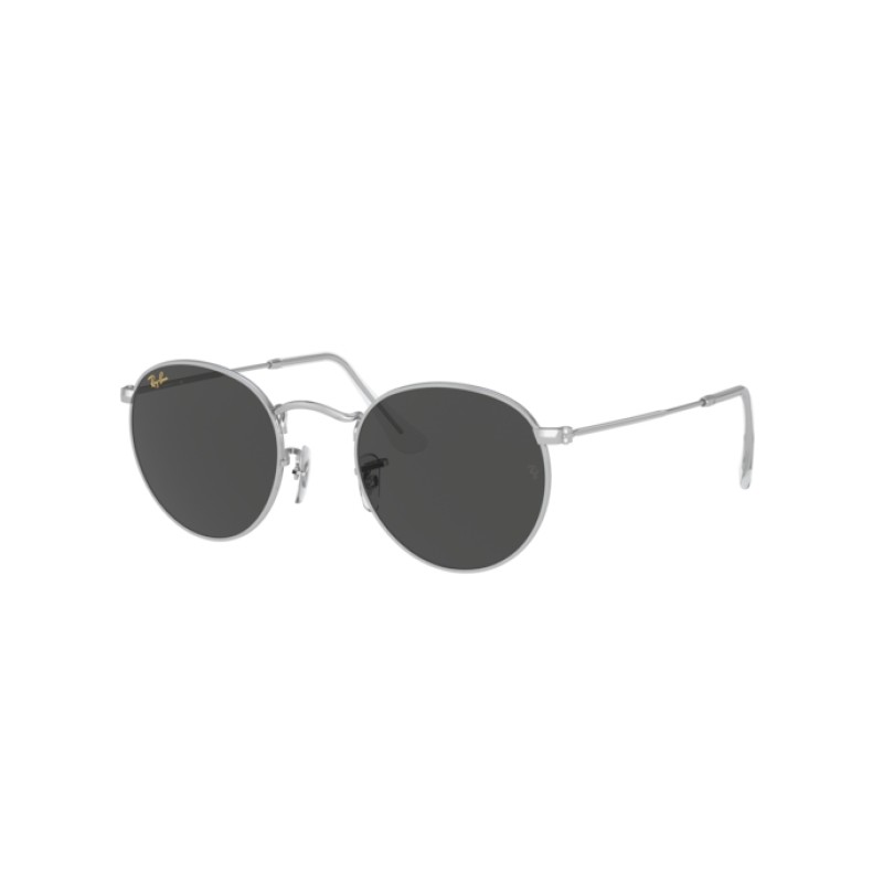 Ray-Ban RB 3447 Round Metal 9198B1 Silver