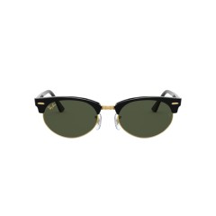 Ray-Ban RB 3946 Clubmaster Oval 130331 Shiny Black