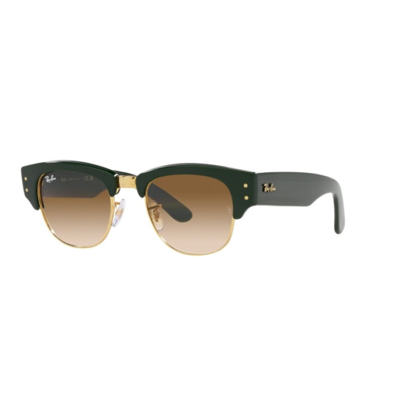 Ray-ban RB 0316S Mega Clubmaster 136851 Green On Gold