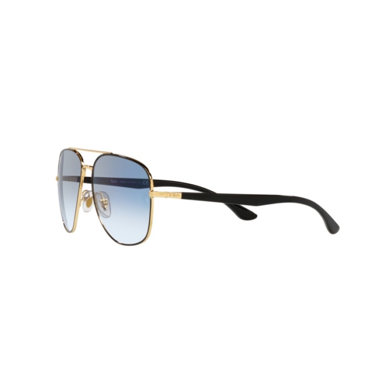 Ray-ban RB 3683 - 90003F Black On Gold
