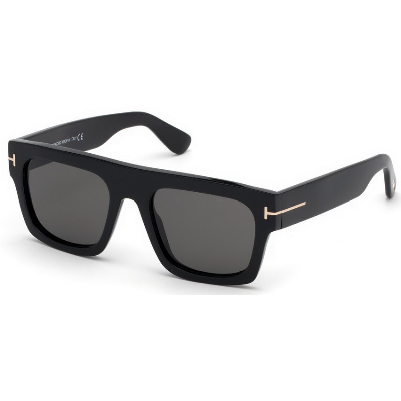 Tom Ford FT 0711 Fausto 01A Shiny Black